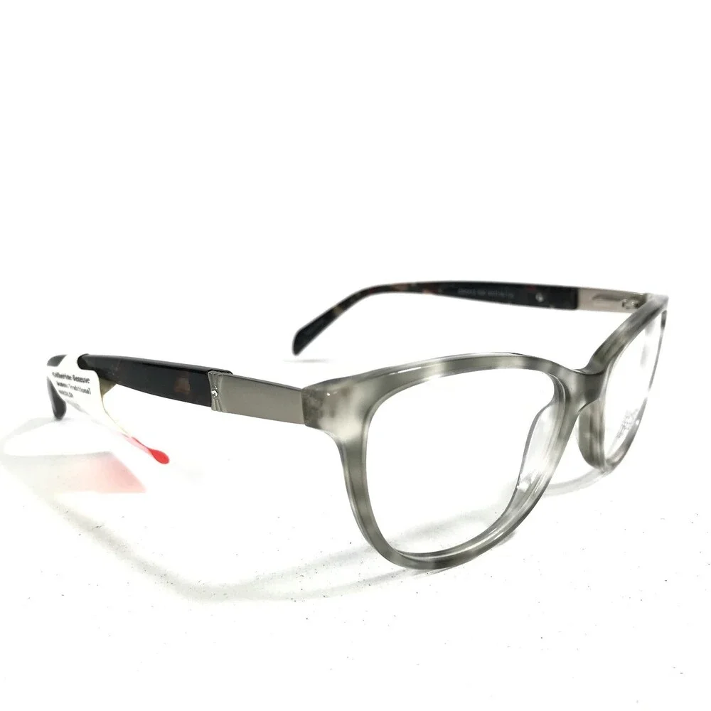 Catherine Deneuve CD0412 020 Eyeglasses Frames Gray Tortoise Cat Eye 52-16-135